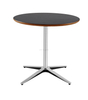 Round Side Table with Aluminum Legs Furniture Coffee Tea Table