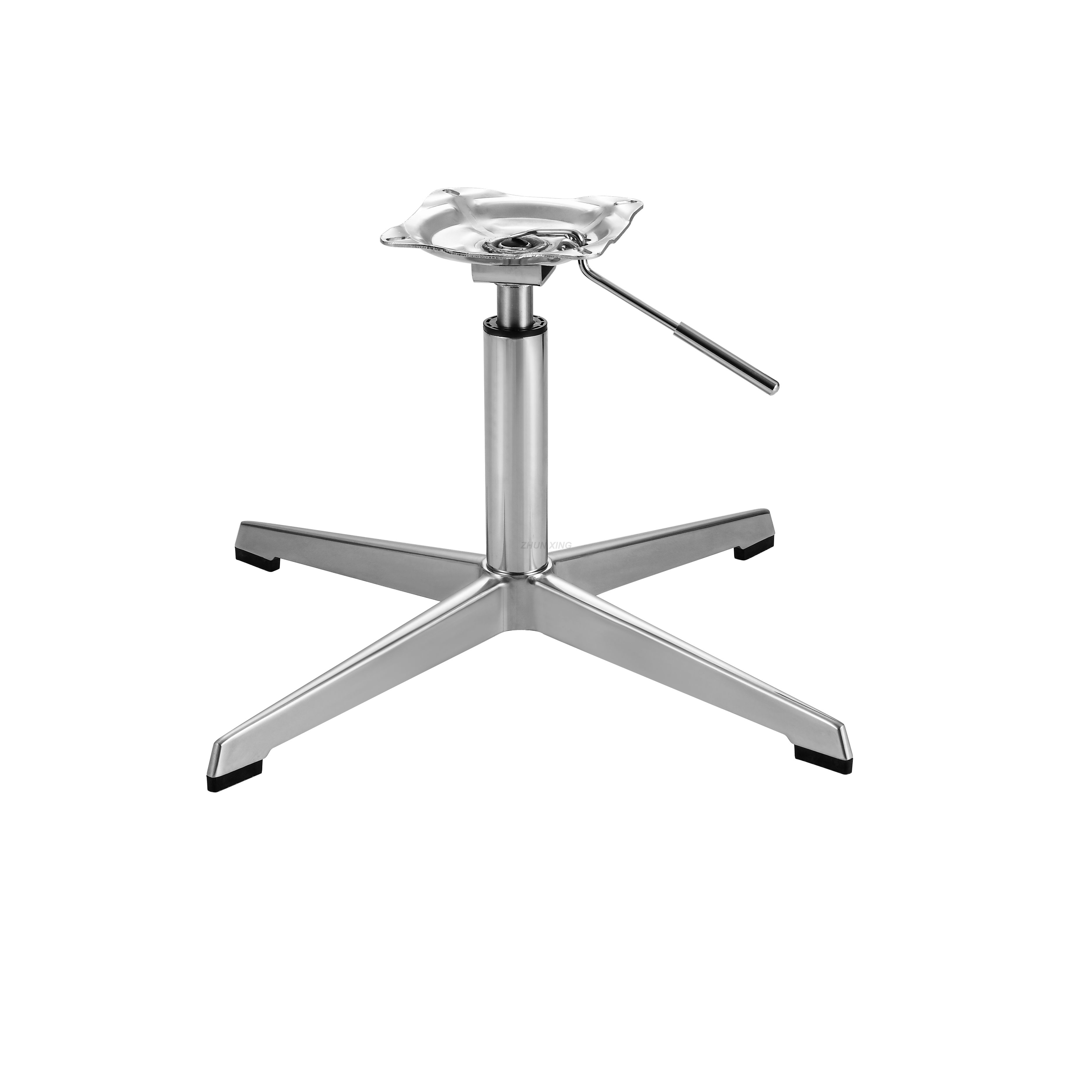 Office Metal Swivel Chair Parts Base Steel Frame with Wheels
