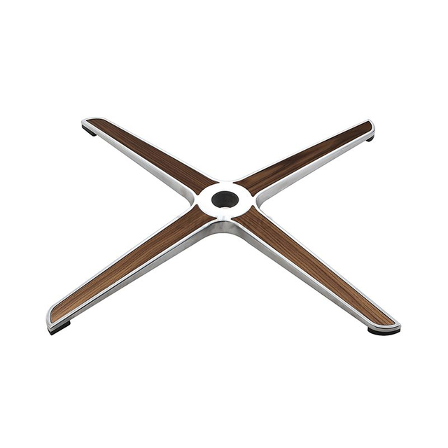 Metal 4 Leg Swivel Chair Base with Wheels A716B