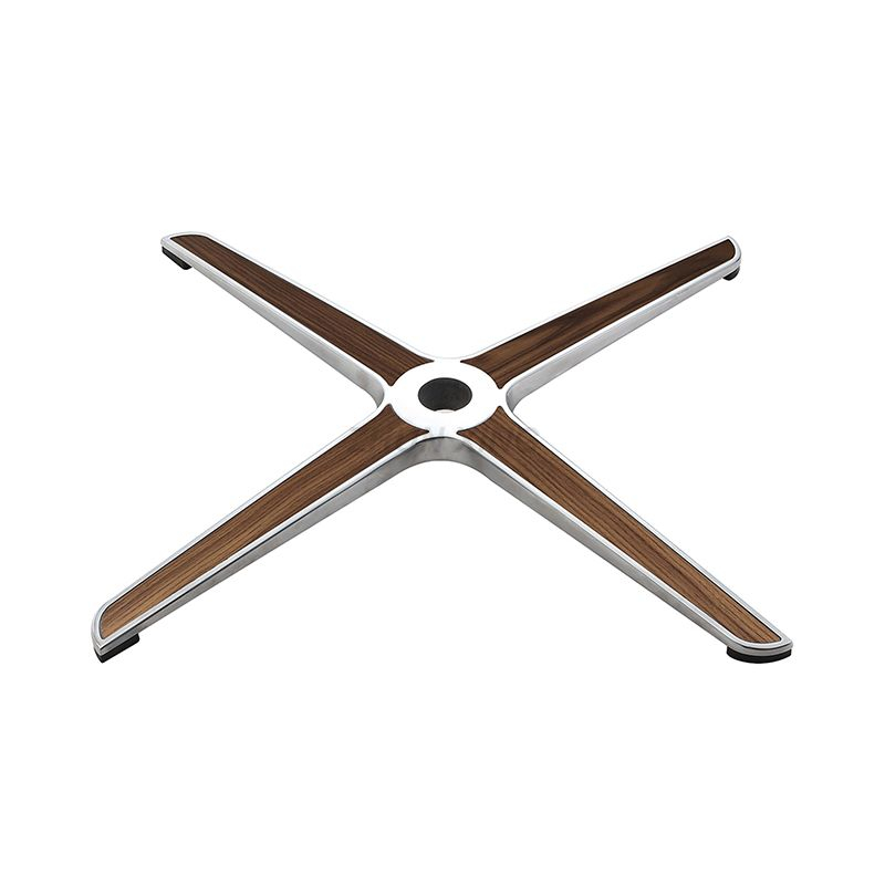Metal 4 Leg Swivel Chair Base with Wheels A716B