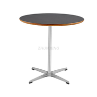 Black Round Dining Table