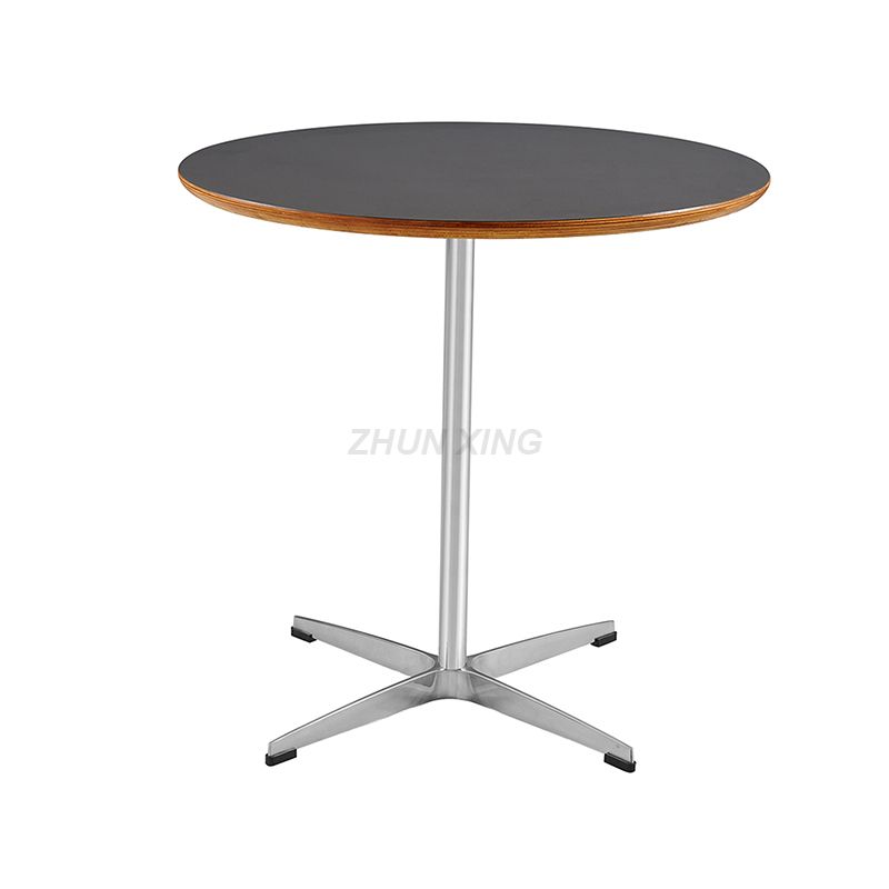 Black Round Dining Table