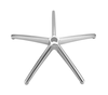 Swivel chair aluminum legs