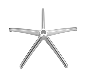 Swivel chair aluminum legs