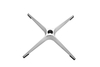 Base sedia girevole a 4 gambe