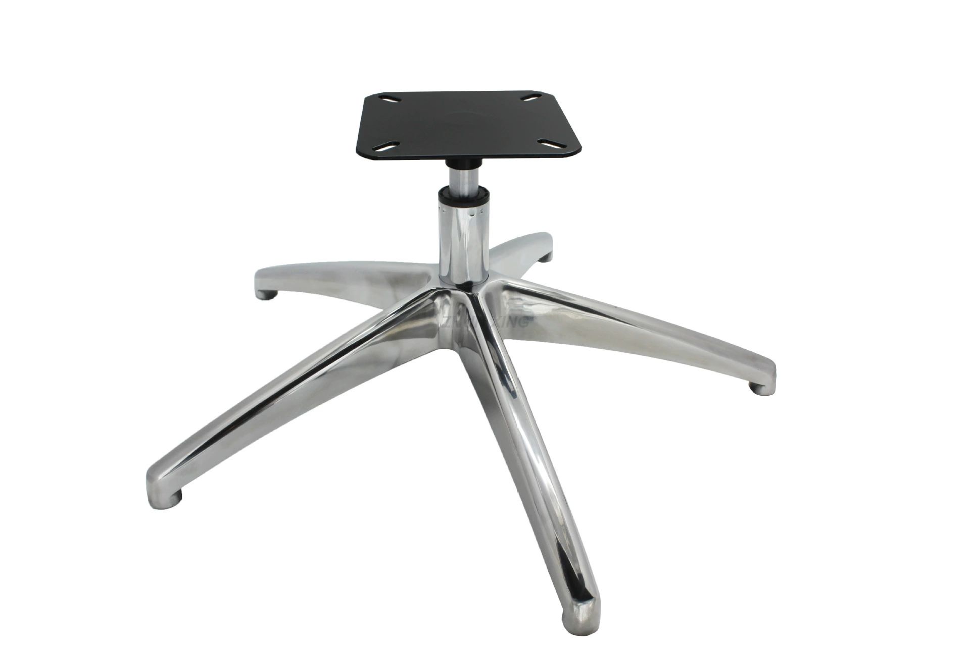Heavy Duty Salon Chair Base Parts Metal Adjustable Chair Frames