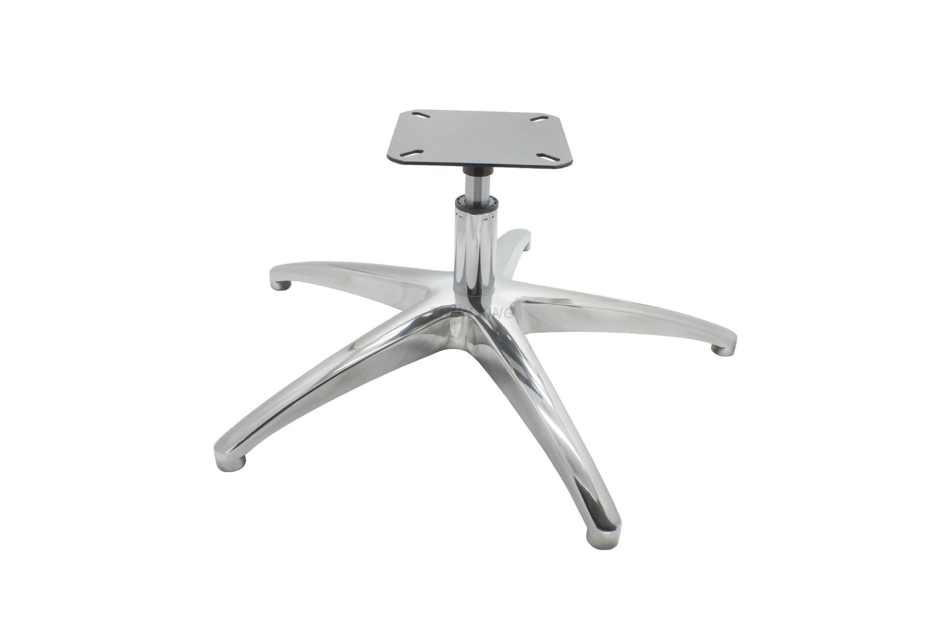Adjustable Extended Height Metal Frame Leather Chair Base