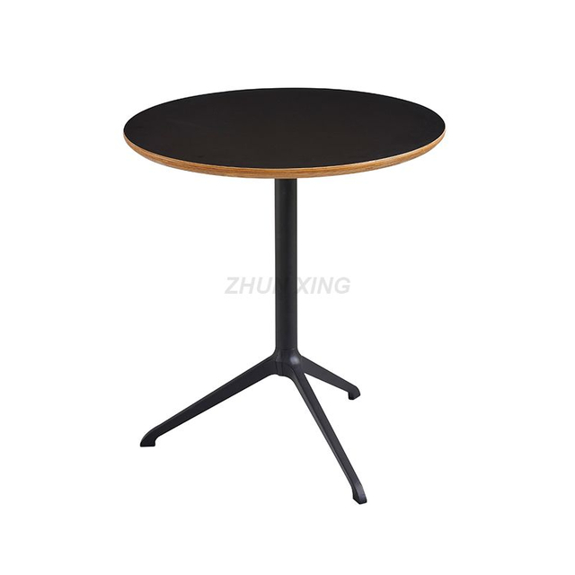 Modern Round Living Room Black Aluminum for Dining Table Furniture