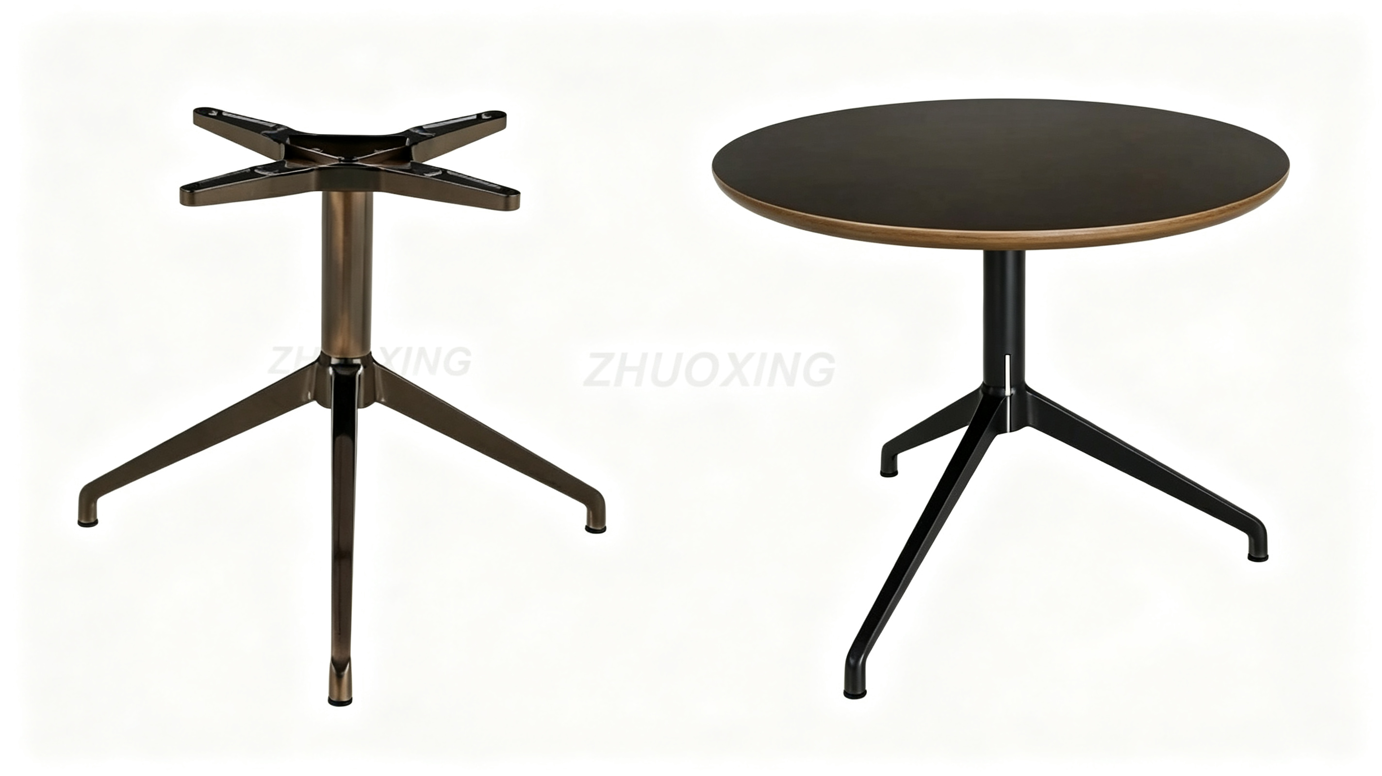 chrome dining table base.png